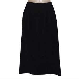 Briggs Petite women's maxi skirt size 8 suede like